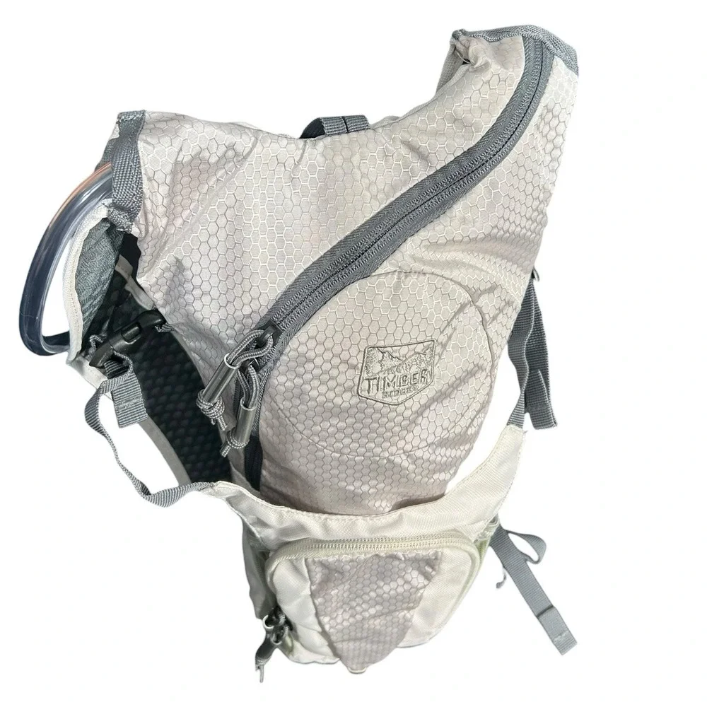 Timber Ridge Cloudcroft 3L Hydration Pack Backpack Gray Olive 67oz Reservoir‎